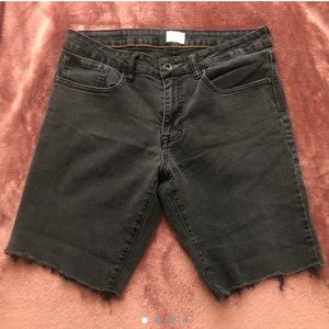 original weatherproof vintage black mud rise shorts